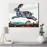 Malen nach Zahlen schneller hase