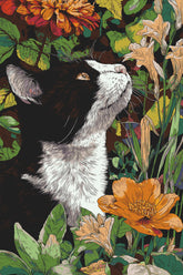 Malen nach Zahlen Tiere Katze