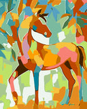 Malen nach Zahlen Tier