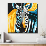 Malen nach Zahlen Zebra tier
