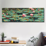 Malen nach Zahlen Seerosen