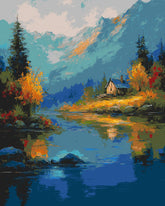 Malen nach Zahlen Fantasy World