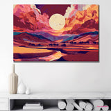 Malen nach Zahlen Farbwüste 2