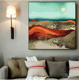 Malen nach Zahlen Wüste