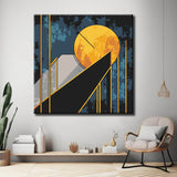 Malen nach Zahlen goldene Muster