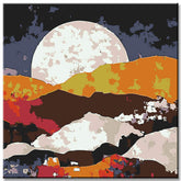 Malen nach Zahlen fremde Welt