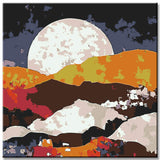 Malen nach Zahlen fremde Welt