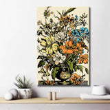 Malen nach Zahlen Blumen October