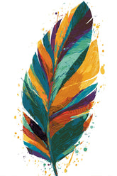 Malen nach Zahlen Weißes Gefieder