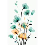 Malen nach Zahlen Blume