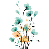 Malen nach Zahlen Blume
