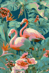 Malen nach Zahlen Tiere Flamingo Blumen