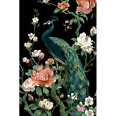 Malen nach Zahlen Tiere Pfau Blumen