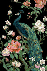 Malen nach Zahlen Tiere Pfau Blumen