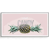 Malen nach Zahlen Ananas Candy