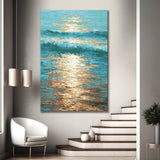 Malen nach Zahlen Welle