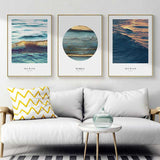 Malen nach Zahlen Welle