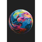 Malen nach Zahlen Marble schwarz