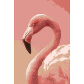 Malen nach Zahlen Tiere Flamingo
