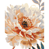 Malen nach Zahlen Blume magenta