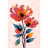 Malen nach Zahlen Blume