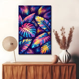 Malen nach Zahlen Tiere Flamingo Blumen