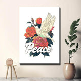 Malen nach Zahlen Peace Love Joy
