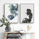 Malen nach Zahlen Äste