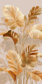 Malen nach Zahlen gelbe Blumenblätter