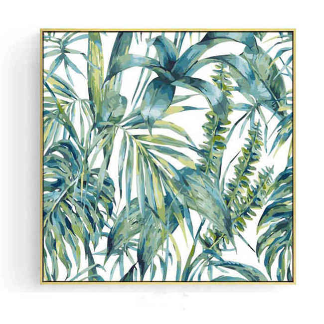 Malen nach Zahlen Pflanze