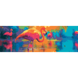 Malen nach Zahlen Flamingos