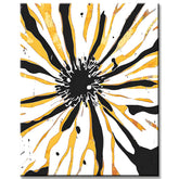 Malen nach Zahlen Moderne Kunst Blume I