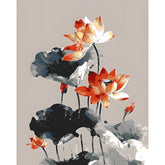 Malen nach Zahlen Blumen