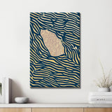 Malen nach Zahlen Goldmuster