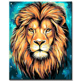 Malen nach Zahlen Löwe