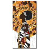 Malen nach Zahlen Afrika stammestracht