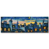 Malen nach Zahlen Panorama Über den Häusen von Paris