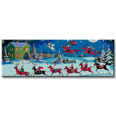 Malen nach Zahlen Panorama Fröhliches Weihnachtsfest