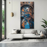 Malen nach Zahlen Panorama Kanäle Venedig