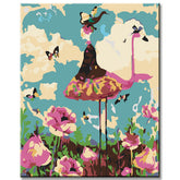 Malen nach Zahlen Schau nach oben