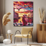 Malen nach Zahlen Am frühen Morgen in Venedig