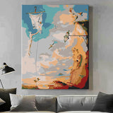 Malen nach Zahlen Abstrakt Kein Zurück