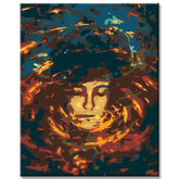 Malen nach Zahlen Abstrakte Kunst Pause