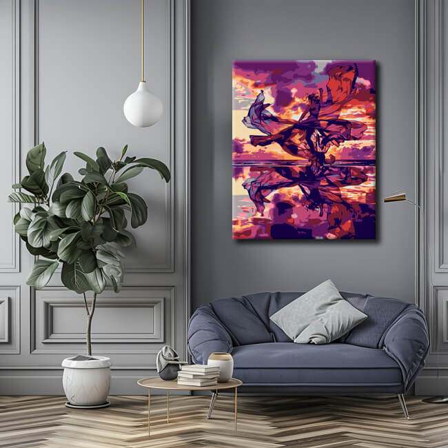 Malen nach Zahlen Kaiserelementar Abstrakte Kunst