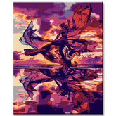 Malen nach Zahlen Kaiserelementar Abstrakte Kunst