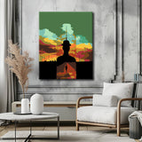 Malen nach Zahlen Die Zeit stand still