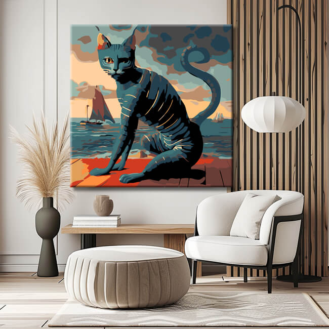 Malen nach Zahlen Flexi Feline