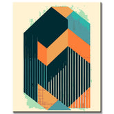 Malen nach Zahlen Bunte Formen II