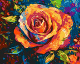 Rosen Blüte Malen nach Zahlen