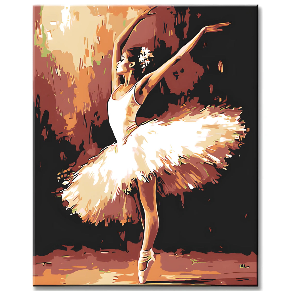 Malen nach Zahlen Primaballerina